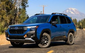 2026 Blue Subaru Forester