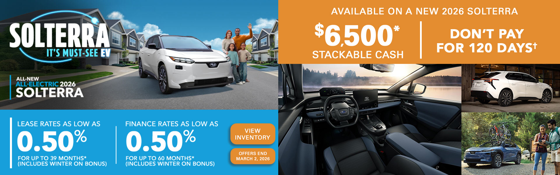 Holiday Hours at Whitby Subaru